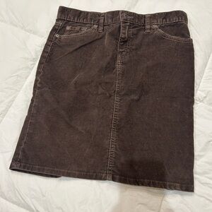 Old Navy Chocolate Brown Mini Skirt
